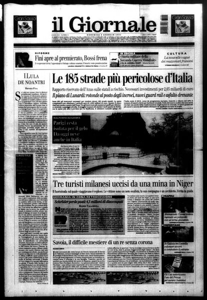 Il giornale : quotidiano del mattino